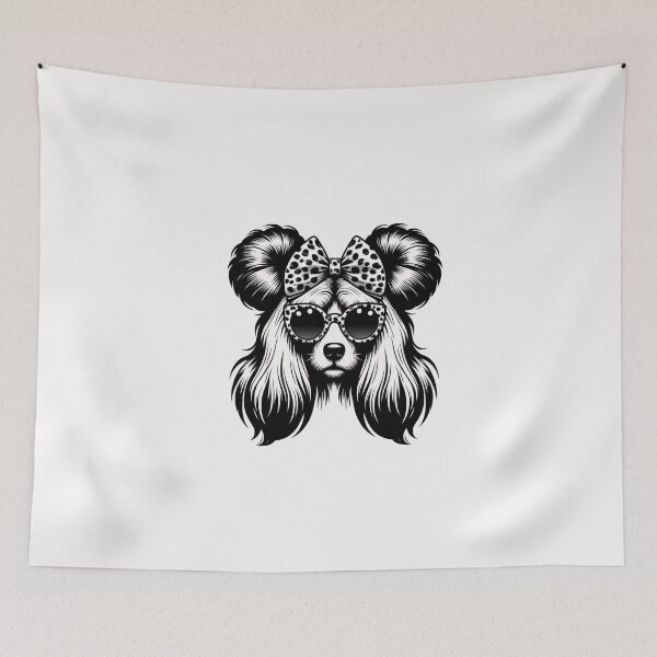 Item preview, Afghan Hound hairstyle designed and sold by chessnegocios.