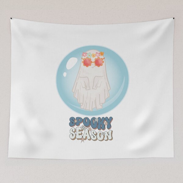 Item preview, Groovy Ghost Crystal Ball Spooky Season Vibes designed and sold by dcohea.