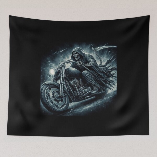 Item preview, The Grim Reaper Rides designed and sold by Halifaxartguy.