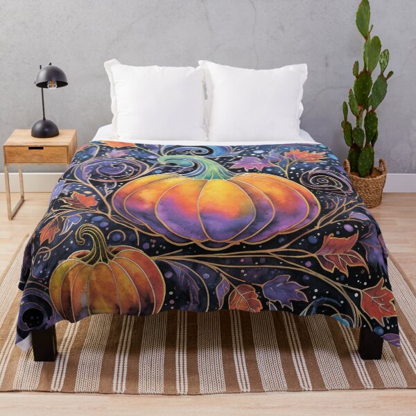 Item preview, Pumpkins and autumn leaves. designed and sold by MagelliShop.