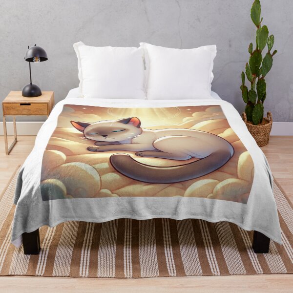 Item preview, Cloud Nine Cat Dreams designed and sold by cocoshopdesign.