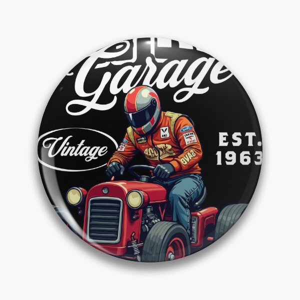 Item preview, Lawnmower Racing - Rat Rod Garage - Lawn Mower Racing designed and sold by RaceDayRags.