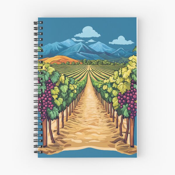 Item preview, Okanagan Valley British Columbia Vineyard Rows Wine Country designed and sold by meganohm.