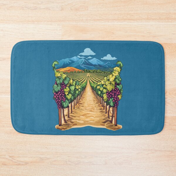 Item preview, Okanagan Valley British Columbia Vineyard Rows Wine Country designed and sold by meganohm.