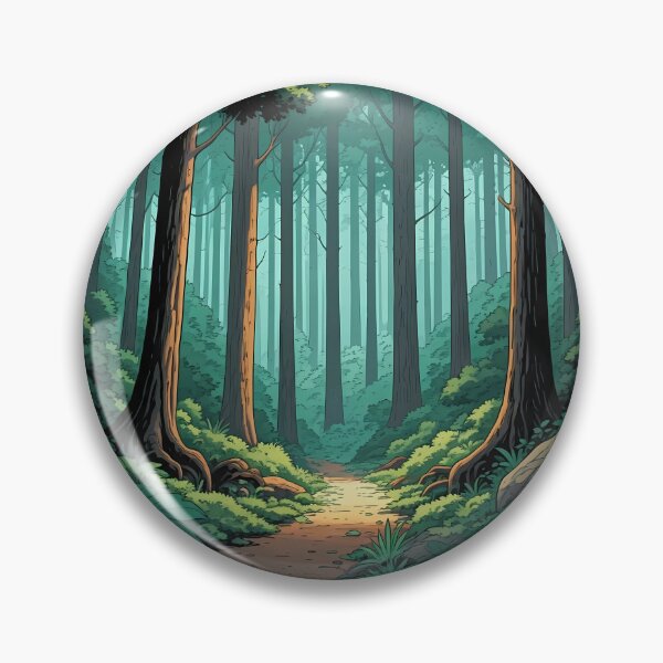 Artikelvorschau, Dichter Wald entworfen und verkauft von AICreativeArts.