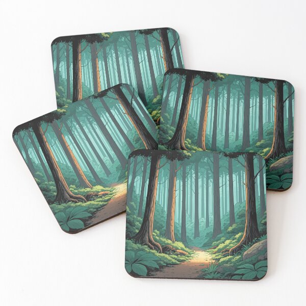 Item preview, Dense Forest designed and sold by AICreativeArts.