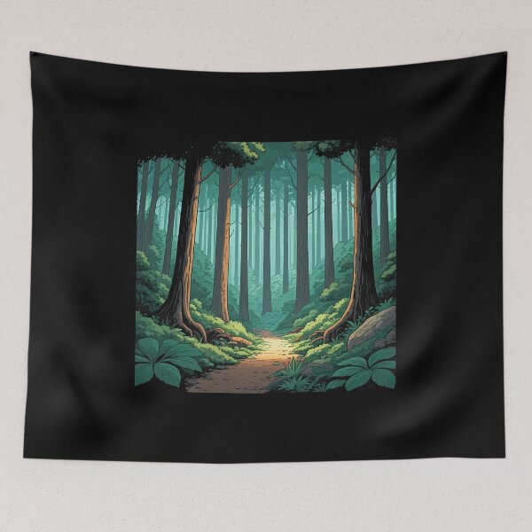 Item preview, Dense Forest designed and sold by AICreativeArts.