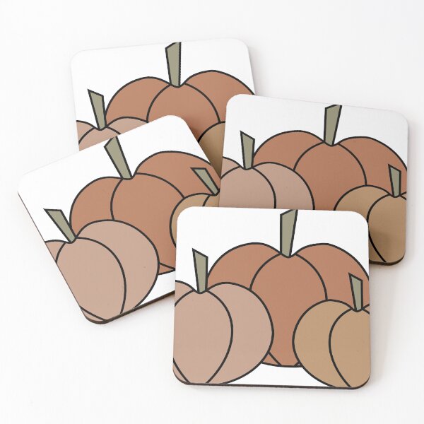 Item preview, Autumn composition - simple, ripe pumpkins in brown shades. designed and sold by My-fake-places.