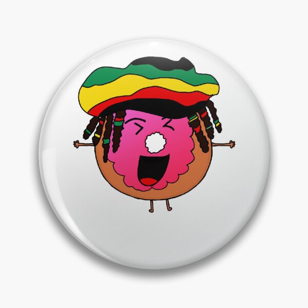 Item preview, Jamaican Doughnut Worry Be Happy The Original White Letters designed and sold by PedroStyle.