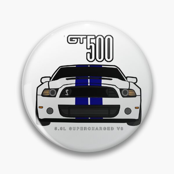 Item preview, Shelby GT500 2014 White + Blue Stripes designed and sold by TrinityDorifto.