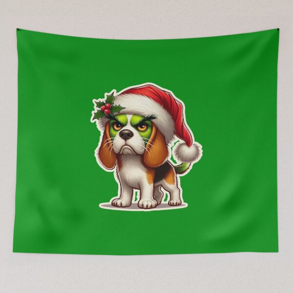 Item preview, Beagle Xmas Grinch, gift designed and sold by ThisDress.