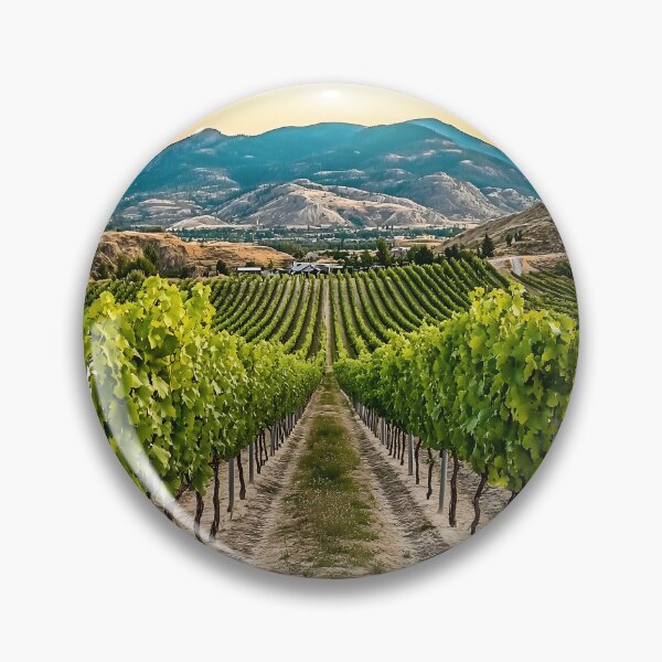 Item preview, South Okanagan Vineyard Winery Country British Columbia designed and sold by meganohm.