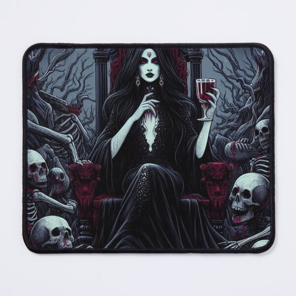 Item preview, The Empress Tarot Card Halloween Vampire Gothic Horror Witch  designed and sold by Plazacore.