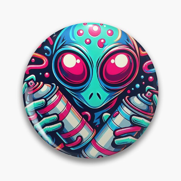 Item preview, Alien Urban Graffiti. designed and sold by Ivanious.