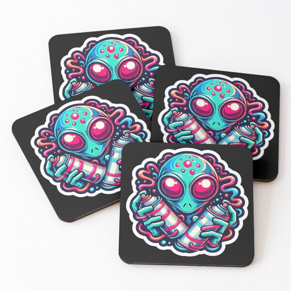Item preview, Alien Urban Graffiti. designed and sold by Ivanious.