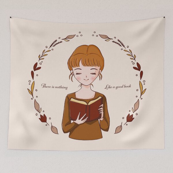Item preview, Pride and Prejudice Reading Illustration Deisgn designed and sold by MariOyama.