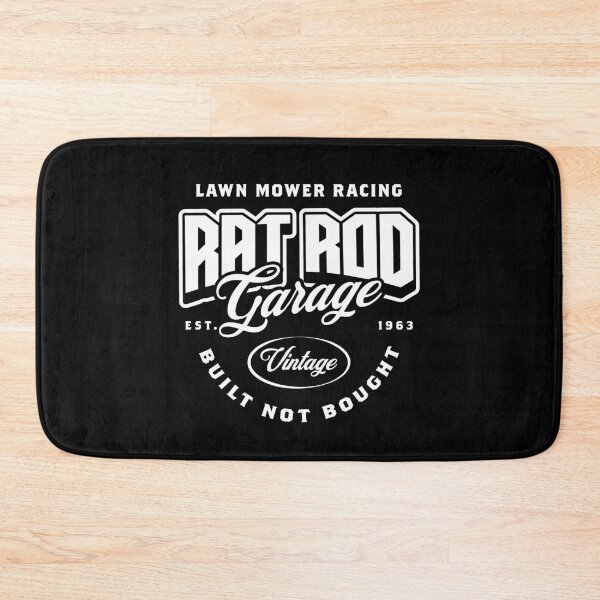 Item preview, Lawnmower Racing - Rat Rod Garage - Text - Lawn Mower Racing designed and sold by RaceDayRags.