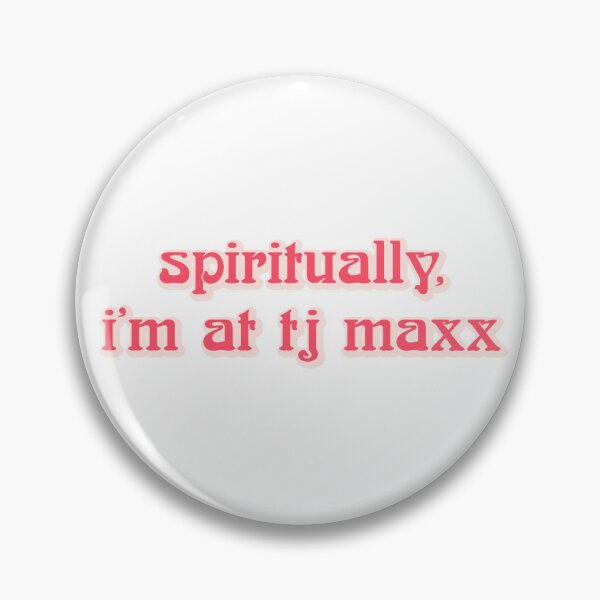 Item preview, Spiritually I'm at TJ Maxx - red/pink designed and sold by vcsdesigns.