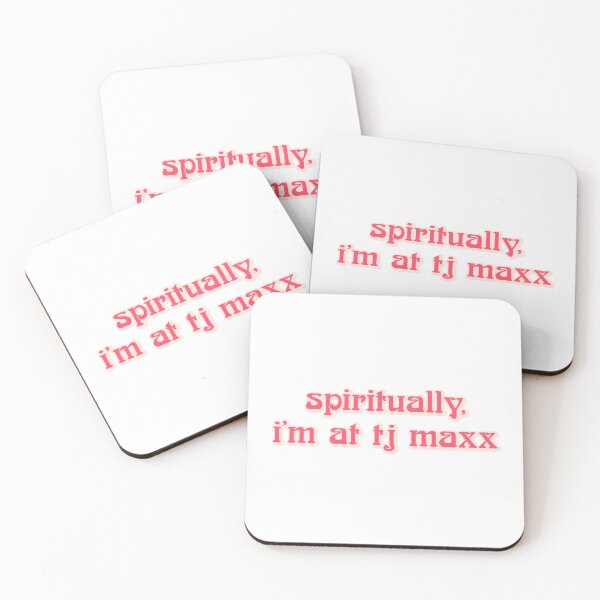 Item preview, Spiritually I'm at TJ Maxx - red/pink designed and sold by vcsdesigns.