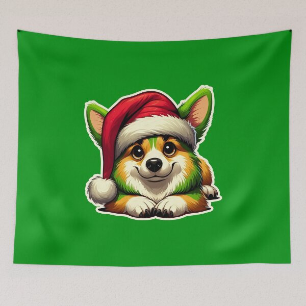 Item preview, Corgi Xmas Grinch, gift designed and sold by ThisDress.