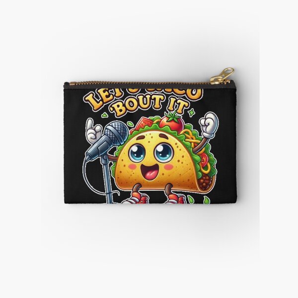 Item preview, Let’s Taco ‘Bout It - Screaming Taco Character designed and sold by Pyroluxe.