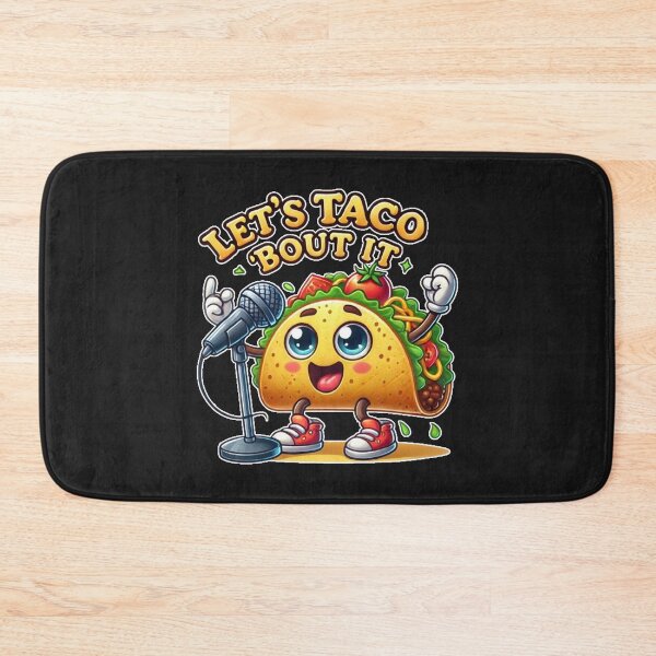 Item preview, Let’s Taco ‘Bout It - Screaming Taco Character designed and sold by Pyroluxe.