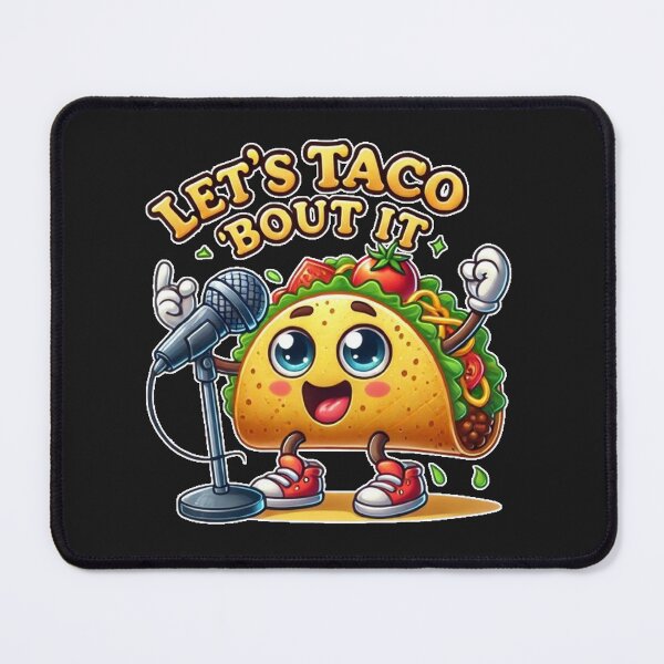 Item preview, Let’s Taco ‘Bout It - Screaming Taco Character designed and sold by Pyroluxe.