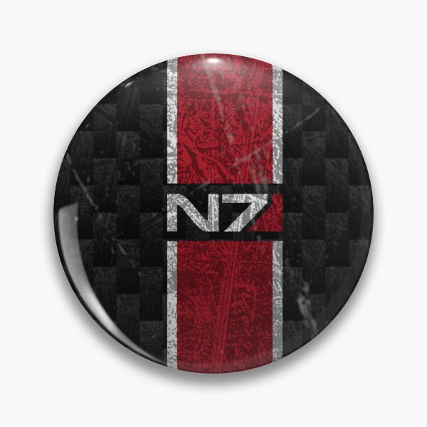 Item preview, Mass Effect N7 Stripes Shepard Carbon communication device battle designed and sold by UnnecessaryLuck.
