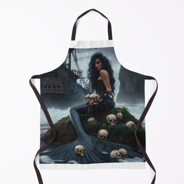 Item preview, Men Skull Collector Mermaid designed and sold by piscesmermaid.