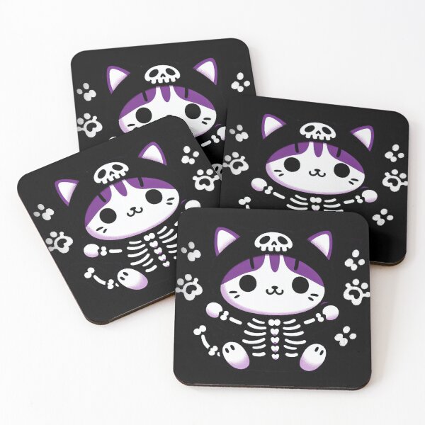 Item preview, Skeleton Kitty Charm designed and sold by BulgariAI.