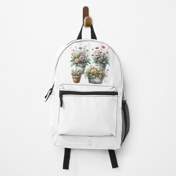 Item preview, Colourful Flowers in Pot designed and sold by deniz kaya.
