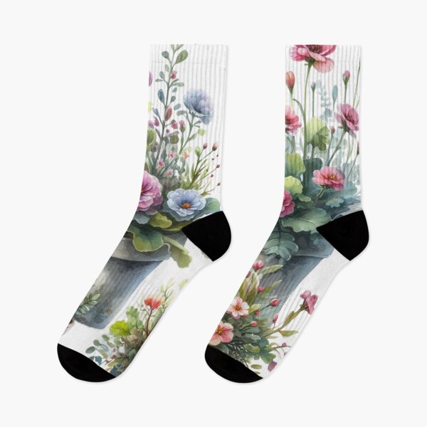 Aperçu de l'œuvre Fleurs colorées en pot créée et vendue par deniz kaya.