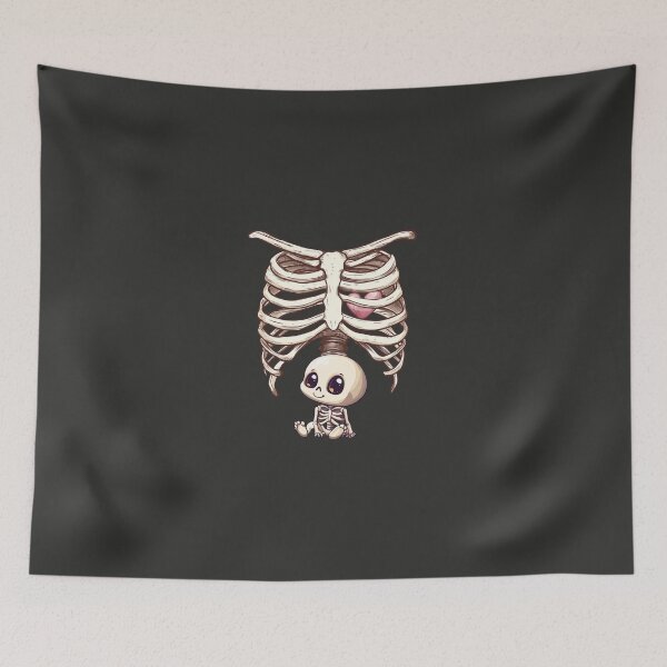 Item preview, Funny Pregnancy Announcement Skeleton Baby Costume - Original Halloween Idea for Moms-to-Be designed and sold by · GAMING SOUL ·.