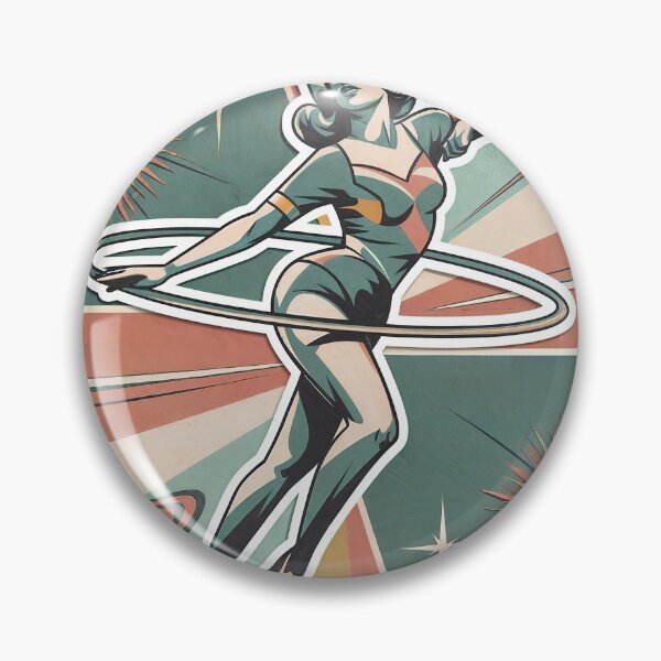 Item preview, Sticker T-Shirt Design Trending: Hula Hoop designed and sold by ForeverPrintsOK.