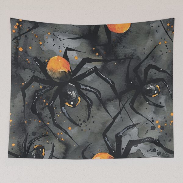 Item preview, Scary spiders. Black spider. designed and sold by MagelliShop.