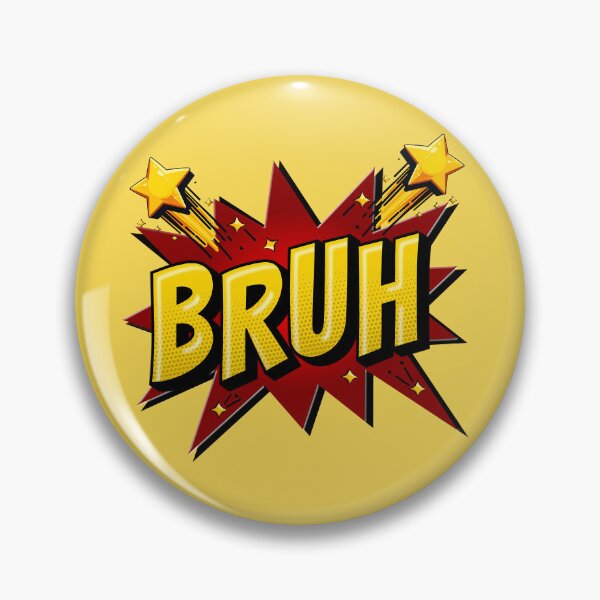 Item preview, BRUH - Bold Starburst designed and sold by Frog Level Treasures.