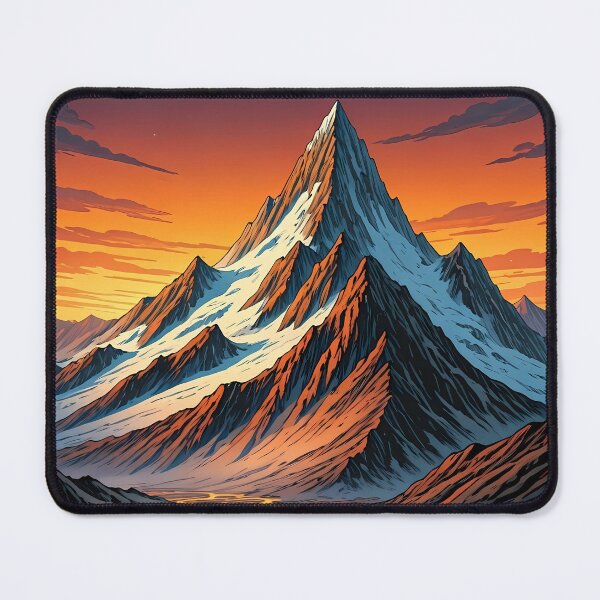 Item preview, Volcanic mountain range designed and sold by AICreativeArts.
