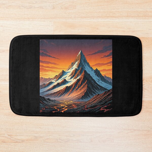 Item preview, Volcanic mountain range designed and sold by AICreativeArts.