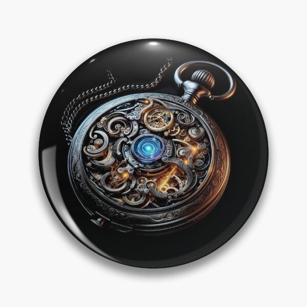 Item preview, Time-Travel Pocket Watch designed and sold by TheOldMuflon.