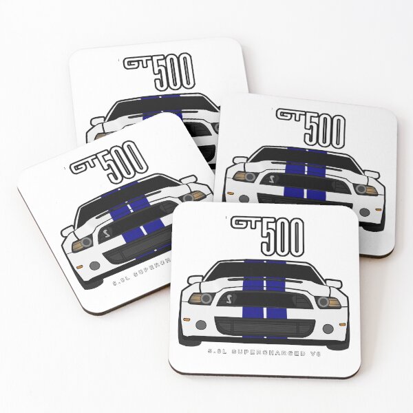 Item preview, Shelby GT500 2014 White + Blue Stripes designed and sold by TrinityDorifto.