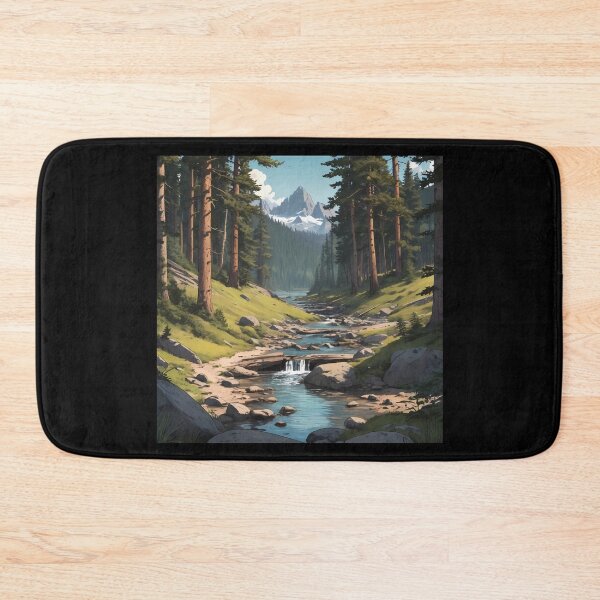 Item preview, Mountain stream designed and sold by AICreativeArts.