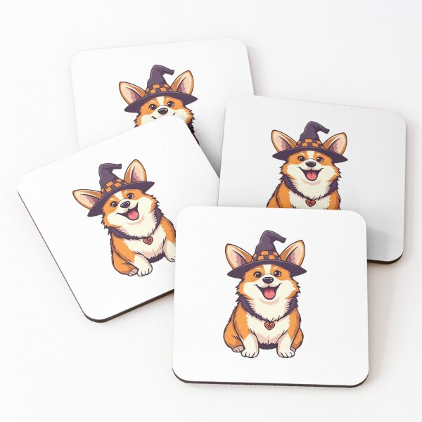 Item preview, Adorable Witch Corgi designed and sold by EpicPaws.