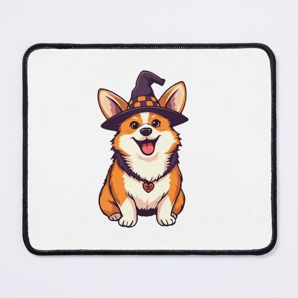 Item preview, Adorable Witch Corgi designed and sold by EpicPaws.