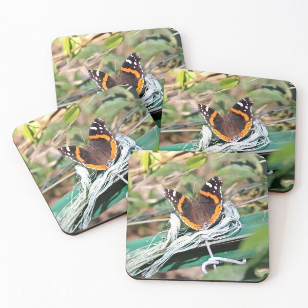 Item preview, Red admiral butterfly designed and sold by McFleur's Lens.