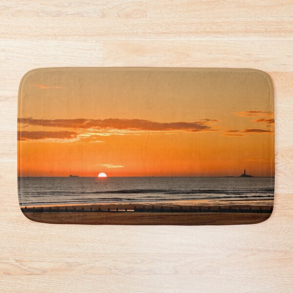Item preview, North Sea Sunrise over Blyth beach designed and sold by Violaman.