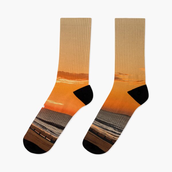 Item preview, North Sea Sunrise over Blyth beach designed and sold by Violaman.