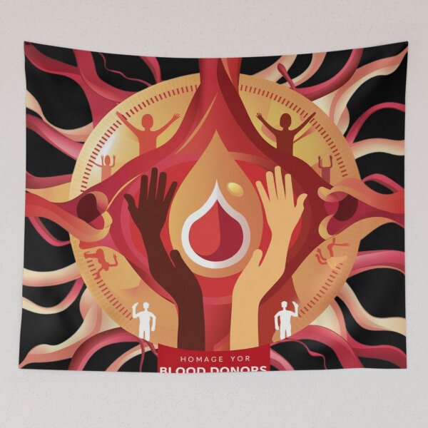 Item preview, TRIBUTE TO HEROIC BLOOD DONORS  designed and sold by YourTrendyTees.
