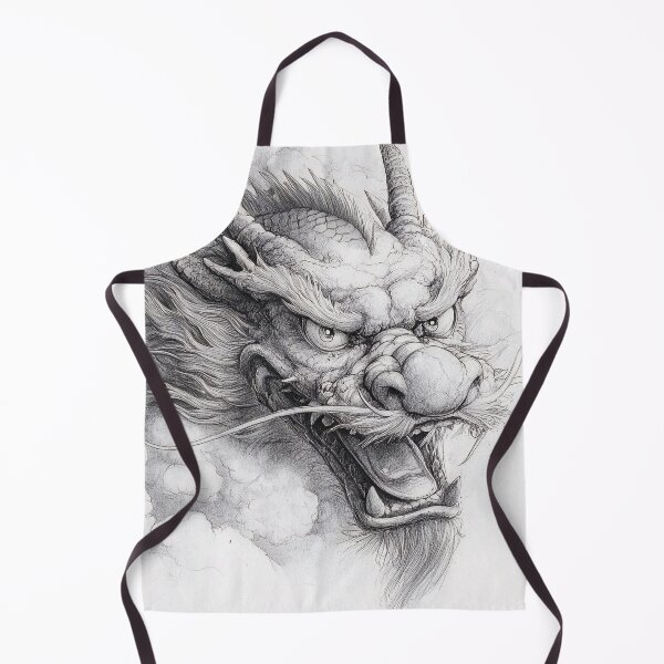 Item preview, Black and white Chinese Dragon designed and sold by Pencil-Art.