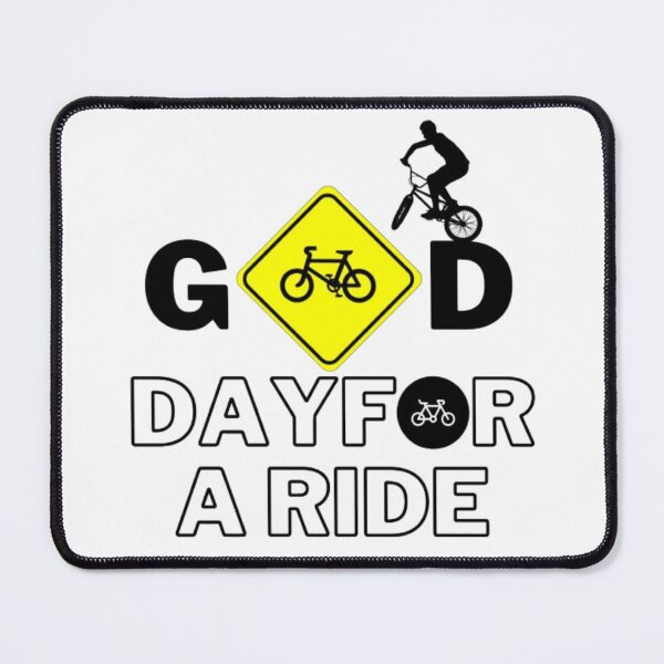 Item preview, "Cyclist Alert - Good Day for a Ride" designed and sold by MSHobbies.
