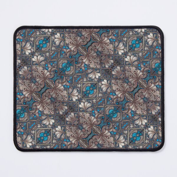 Item preview, Ornate baroque floral pattern print designed and sold by DFLC Prints.